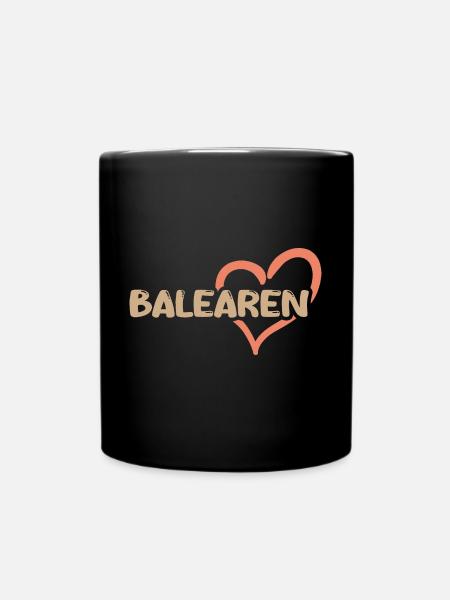 Balearic Islands as Balearic Islands - Full Colour Mug - black
