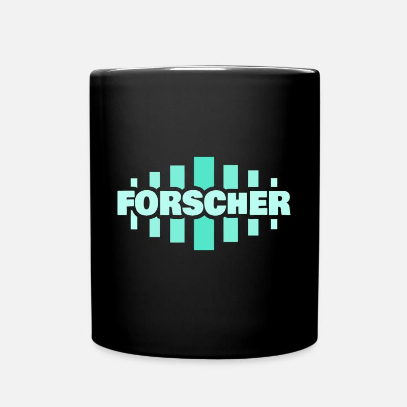 Chercheur - Mug uni - noir
