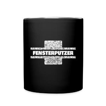 Window cleaner - Full Colour Mug - black - Front