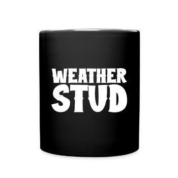 Weather Stud - Tasse einfarbig - Schwarz - Vorne
