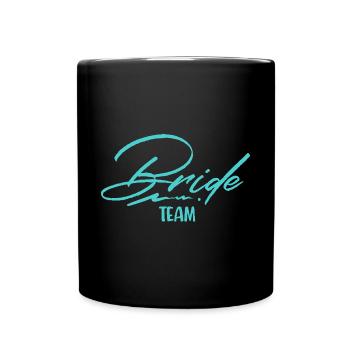 Équipe Bride - Mug uni - noir - Devant