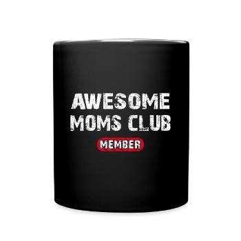 Awesome Moms Club, la meilleure maman du monde - Mug uni - noir - Devant
