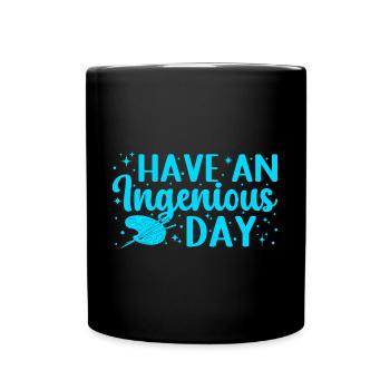 Artiste cool avoir un cadeau de peintre ingénieux - Mug uni - noir - Devant