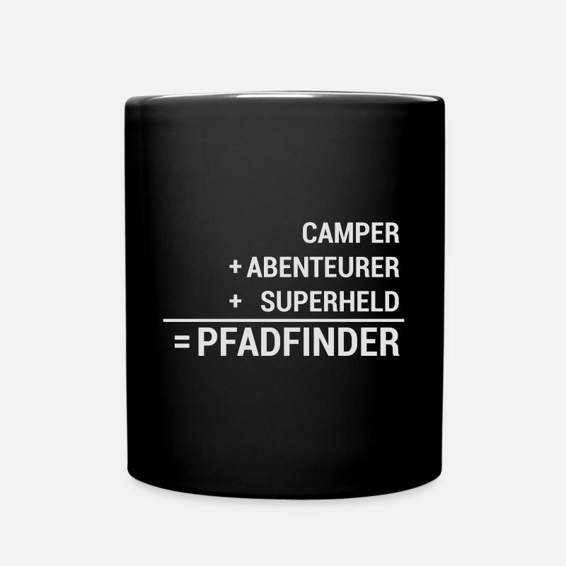 scout - Mug uni - noir