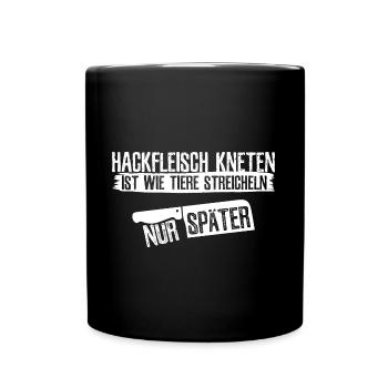 Metzger - Tasse einfarbig - Schwarz - Vorne