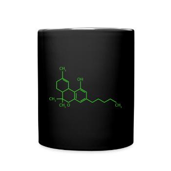 THC Formula Chemistry - Full Colour Mug - black - Front