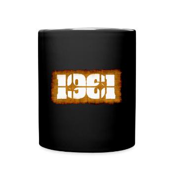 1961 - Full Colour Mug - black - Front