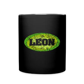 Leon - Full Colour Mug - black - Front