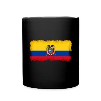 Ecuador - Full Colour Mug - black - Front