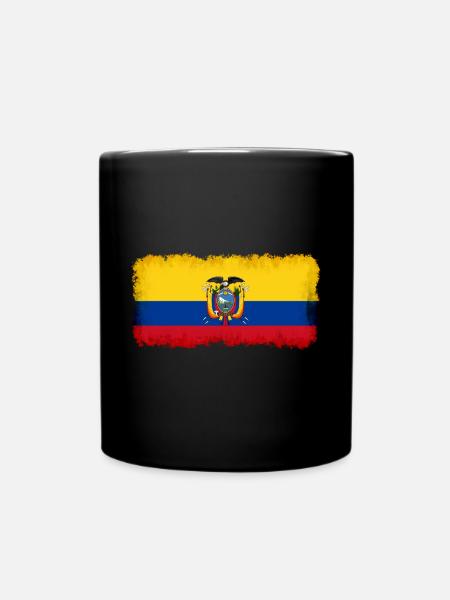Équateur - Mug uni - noir