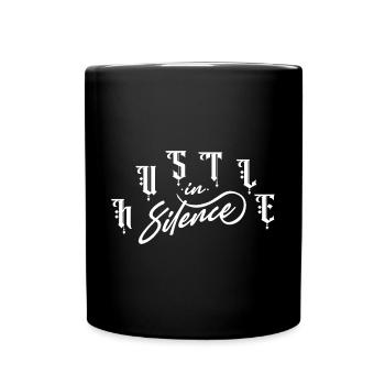 Bousculade Affaires Liberté Travail acharné Poursuite des rêves - Mug uni - noir - Devant