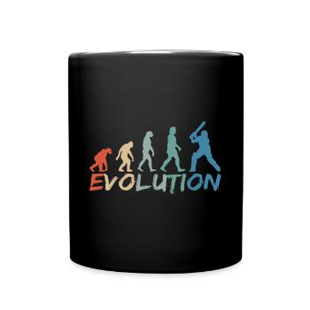 Cricket Kricket Schlagmann Evolution Vintage - Tasse einfarbig - Schwarz - Vorne