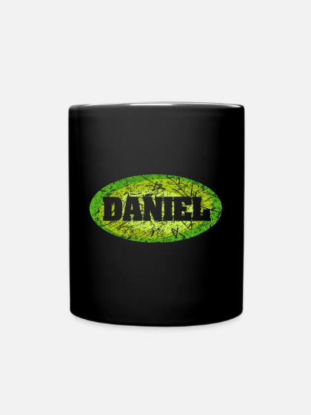Daniel - Tasse einfarbig - Schwarz
