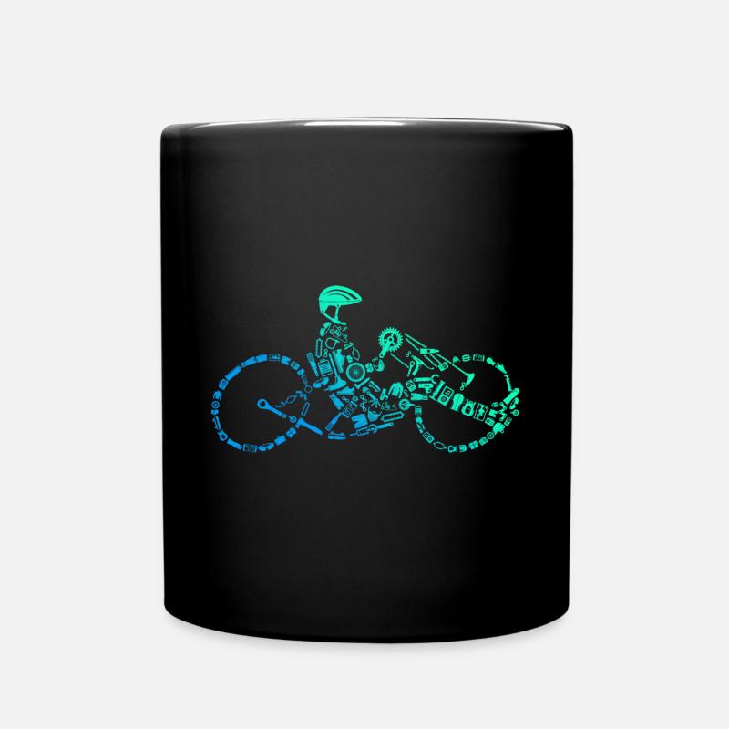 Handbike - Mug uni - noir