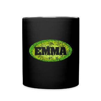 emma - Tasse einfarbig - Schwarz - Vorne
