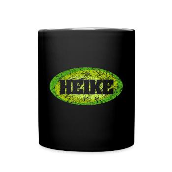 heike - Tasse einfarbig - Schwarz - Vorne