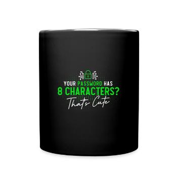 Network Security Specialist Gift - Full Colour Mug - black - Front