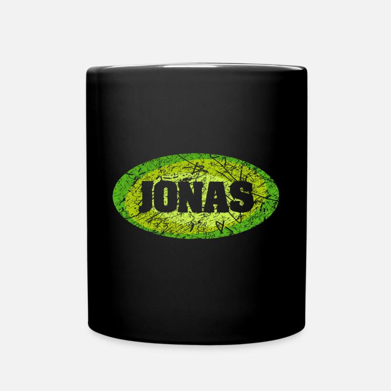Jonas - Tasse einfarbig - Schwarz