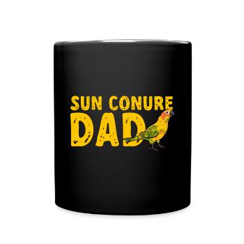 Molinasittich Parrot Bird Sun Parakeet - Full Colour Mug - black - Front
