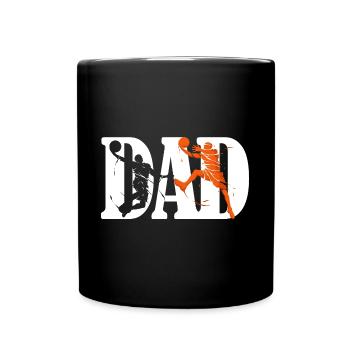 Basketball dad - Full Colour Mug - black - Front