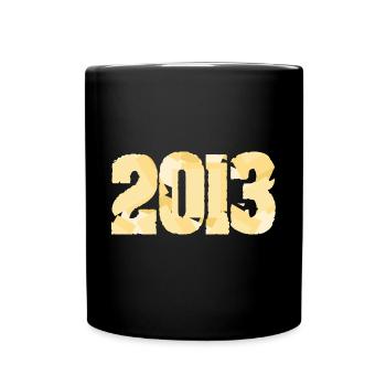 2013 - Full Colour Mug - black - Front