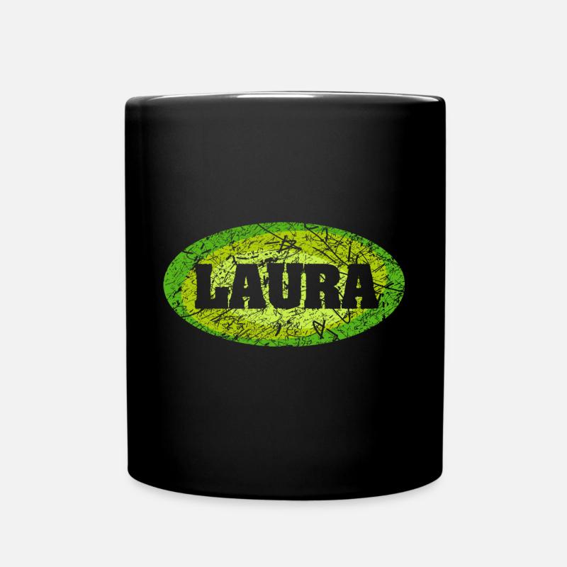Laura - Tasse einfarbig - Schwarz