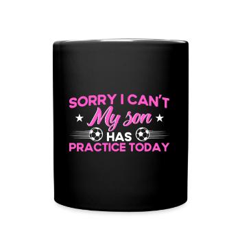 Football Football Mama Mother Gift - Mug uni - noir - Devant