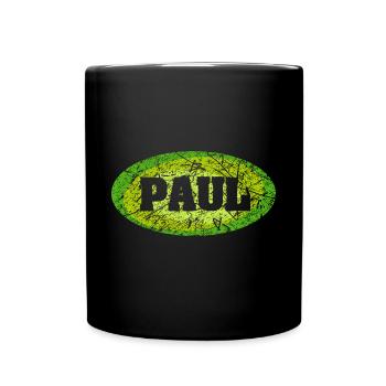 Paul - Tasse einfarbig - Schwarz - Vorne