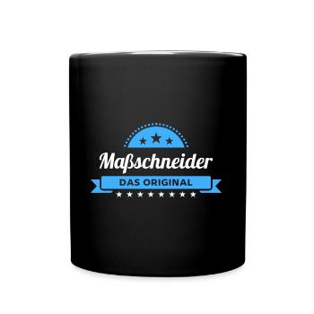 Maßschneider Design für stolze Handwerker - Tasse einfarbig - Schwarz - Vorne