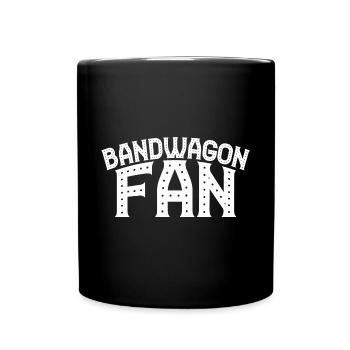 Bandwagon Fan 10 - Tasse einfarbig - Schwarz - Vorne