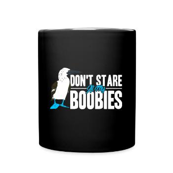 Gannet Blue-footed Gannet Gift - Full Colour Mug - black - Front