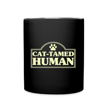 Chat parents chats dictons chat cadeau - Mug uni - noir - Devant
