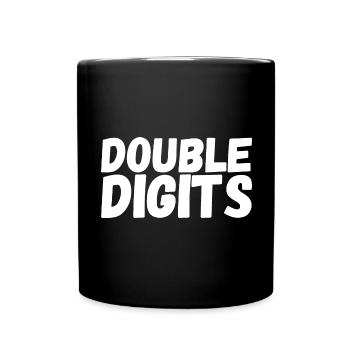 Cadeau de 10e anniversaire, 10 ans, pour garçons et filles - Mug uni - noir - Devant