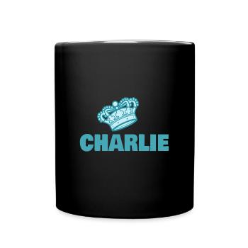 Crown Charlie - Full Colour Mug - black - Front