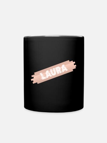 Cadeau pour Laura - Mug uni - noir