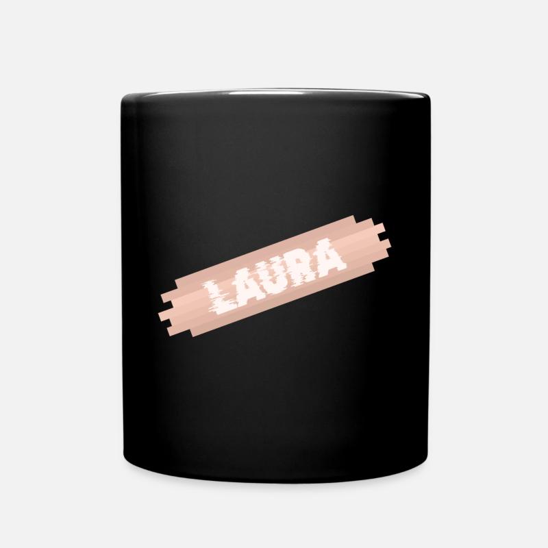Cadeau pour Laura - Mug uni - noir