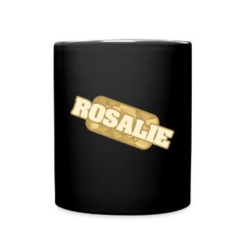 Nature Santé Bio Prénom Rosalie - Mug uni - noir - Devant