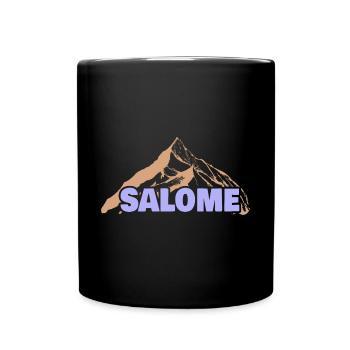 Lustig Spaß Geschenkidee Name Vorname Salome - Tasse einfarbig - Schwarz - Vorne