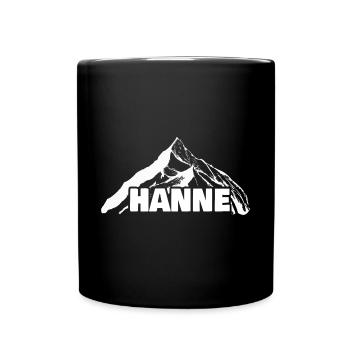 Mountaineering Hanne - Full Colour Mug - black - Front