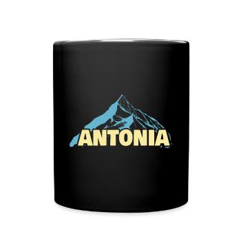 Mountaineering Antonia - Full Colour Mug - black - Front