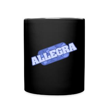 Santé et Allegra médical - Mug uni - noir - Devant