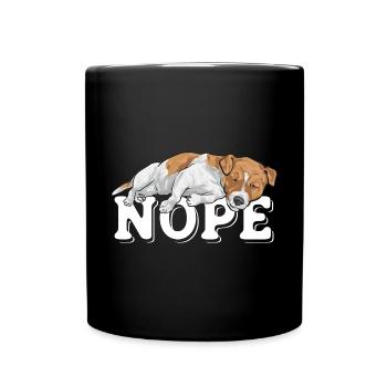 Jack Russell Terrier - Mug uni - noir - Devant