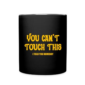 Citation amusante - Mug uni - noir - Devant