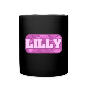 Bio Lilly - Full Colour Mug - black - Front