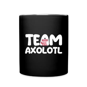 Axolotl - Mug uni - noir - Devant
