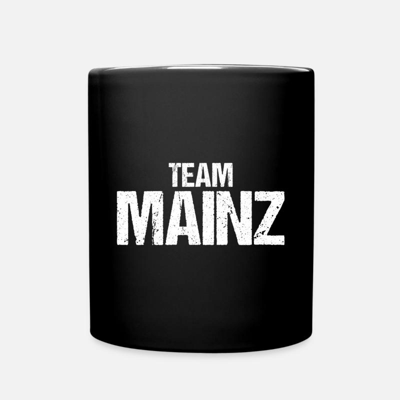 Team Mainz - Tasse einfarbig - Schwarz