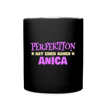Perfektion Anica - Tasse einfarbig - Schwarz - Vorne