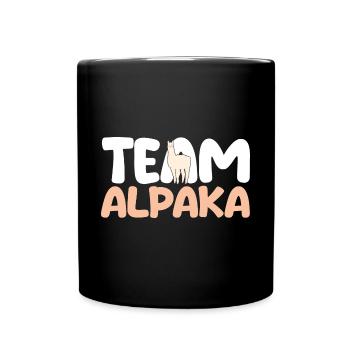 Alpaca - Full Colour Mug - black - Front