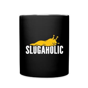 Banana Snail Snail - Full Colour Mug - black - Front