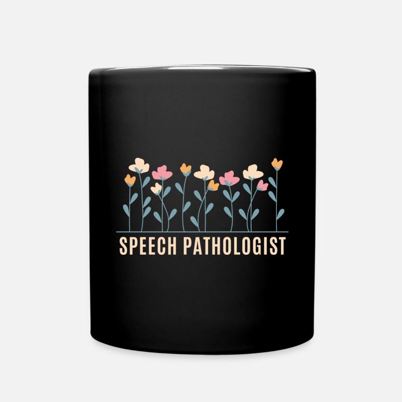Logopäde - Tasse einfarbig - Schwarz